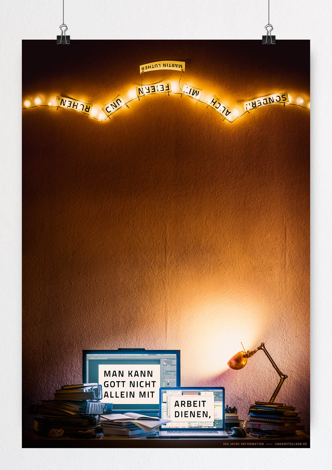 Martin Luther Reformation Poster